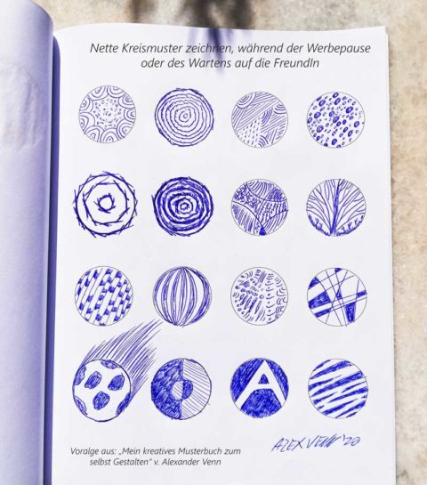 Einfach mit dem Kugelschreiber zeichnen - das hat eine Menge Vorteile